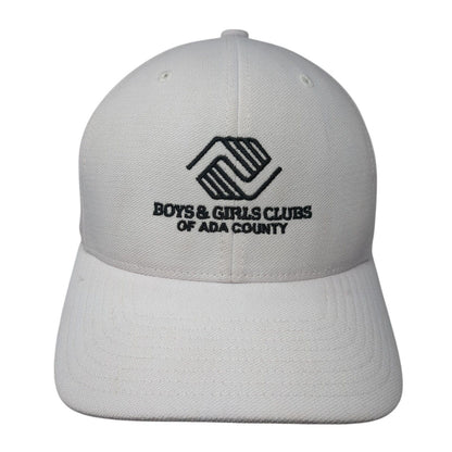 Boys & Girls Clubs Of Ada County Snapback Hat White One Size Flexfit 110