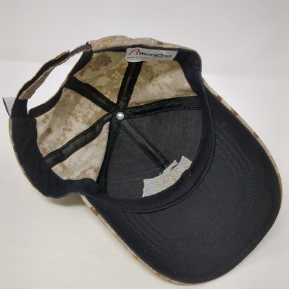 Farm Bureau Insurance Saluting Our Veterans Strapback Hat Camo OS Americap USA