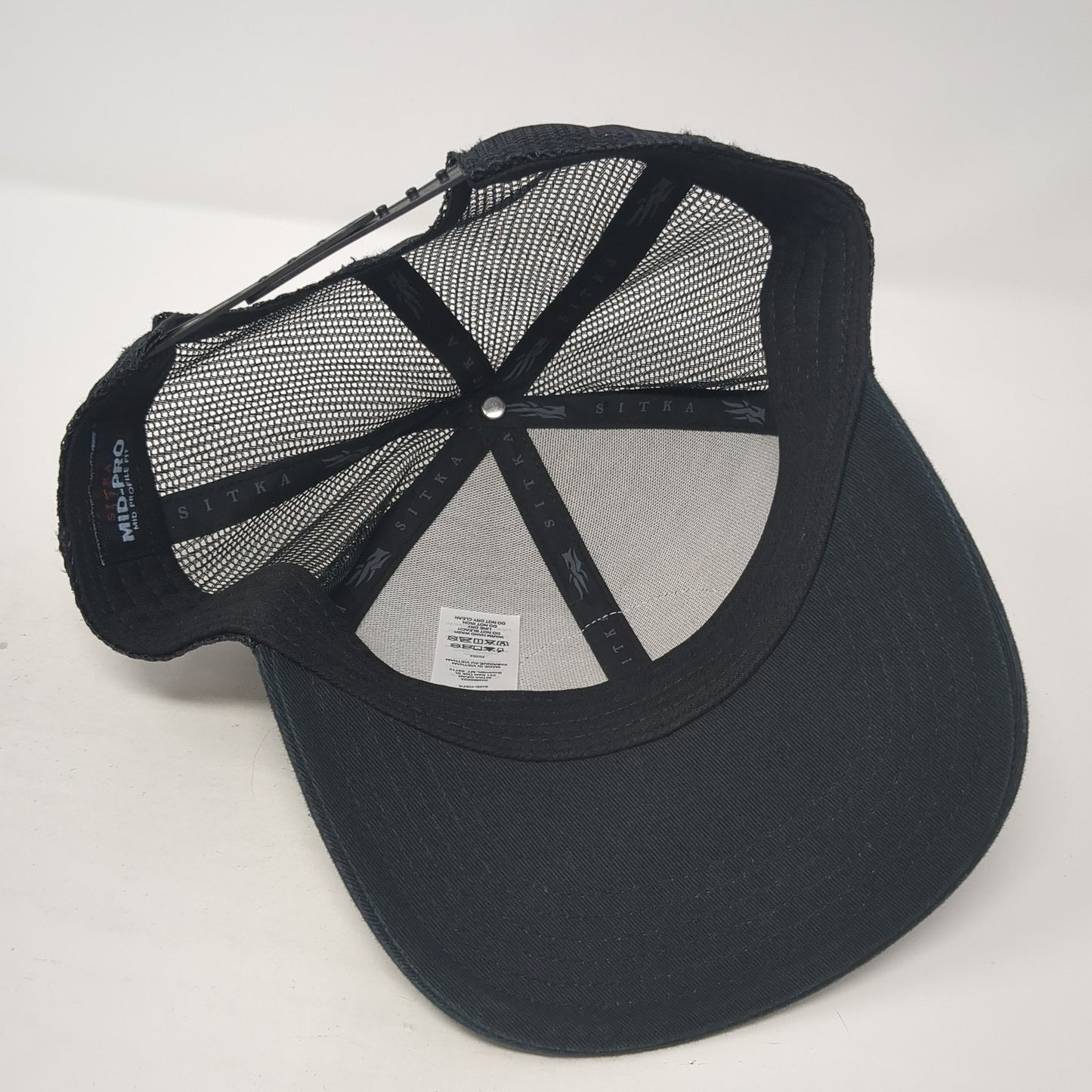 United We Stand Sitka Gear Snapback Trucker Hat Black One Size Mesh Back