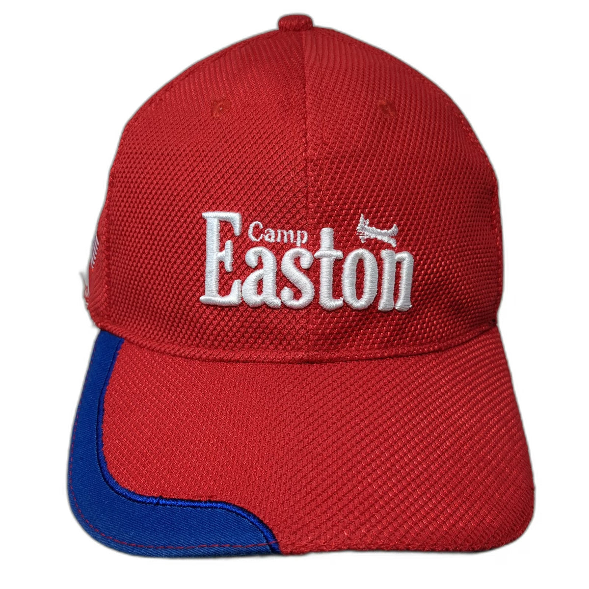 Camp Easton Boy Scouts of America Red Blue Baseball Cap Hat L Mesh Flag Logo