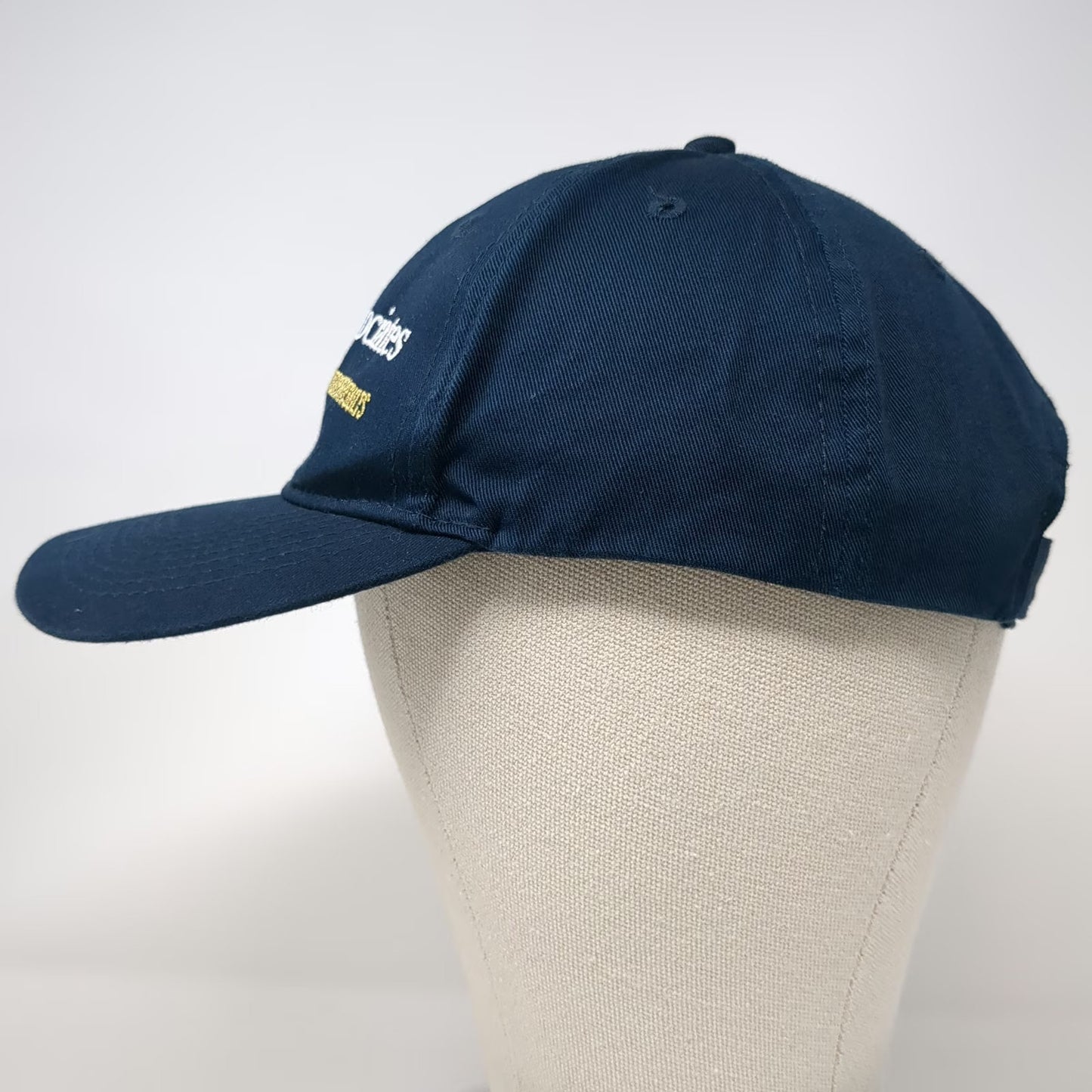 Port & Company Blue Baseball Cap One Size Messa & Associates Strapback Law Hat
