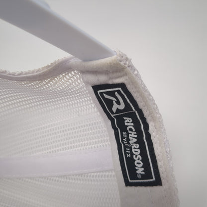 Bishop Cattle Company Snapback Mesh Back Trucker Hat Red One Size