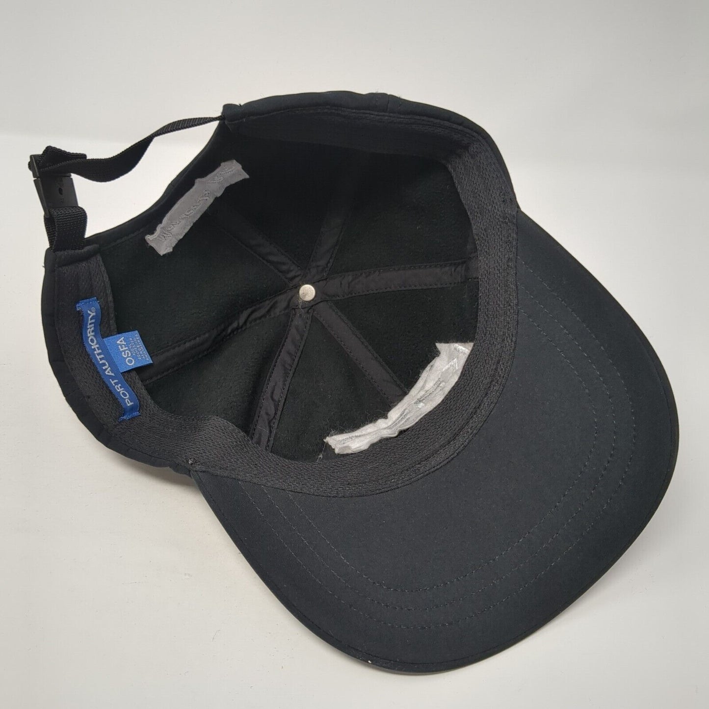 Kasa Mexicali BC Strapback Hat Black One Size 6 Panel Port Authority