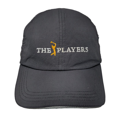 The Players Strapback Golf Hat Black One Size Embroidered Imperial