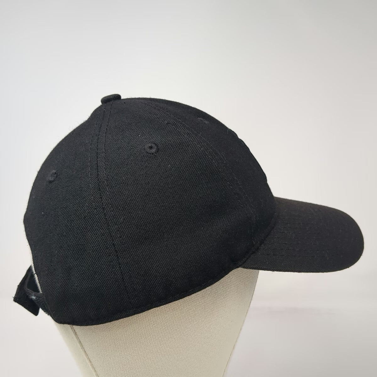New York Yankees MLB '47 Baseball Cap Black One Size Strapback Tonal Gray Brim