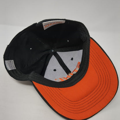 STIHL Outfitters Strapback Hat Black One Size Adjustable Embroidered 6 Panel
