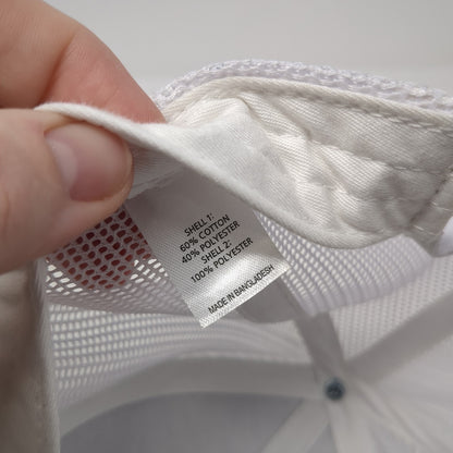 Venture Trucker Hat Gray One Size Adjustable Embroidered Mesh Back Richardson