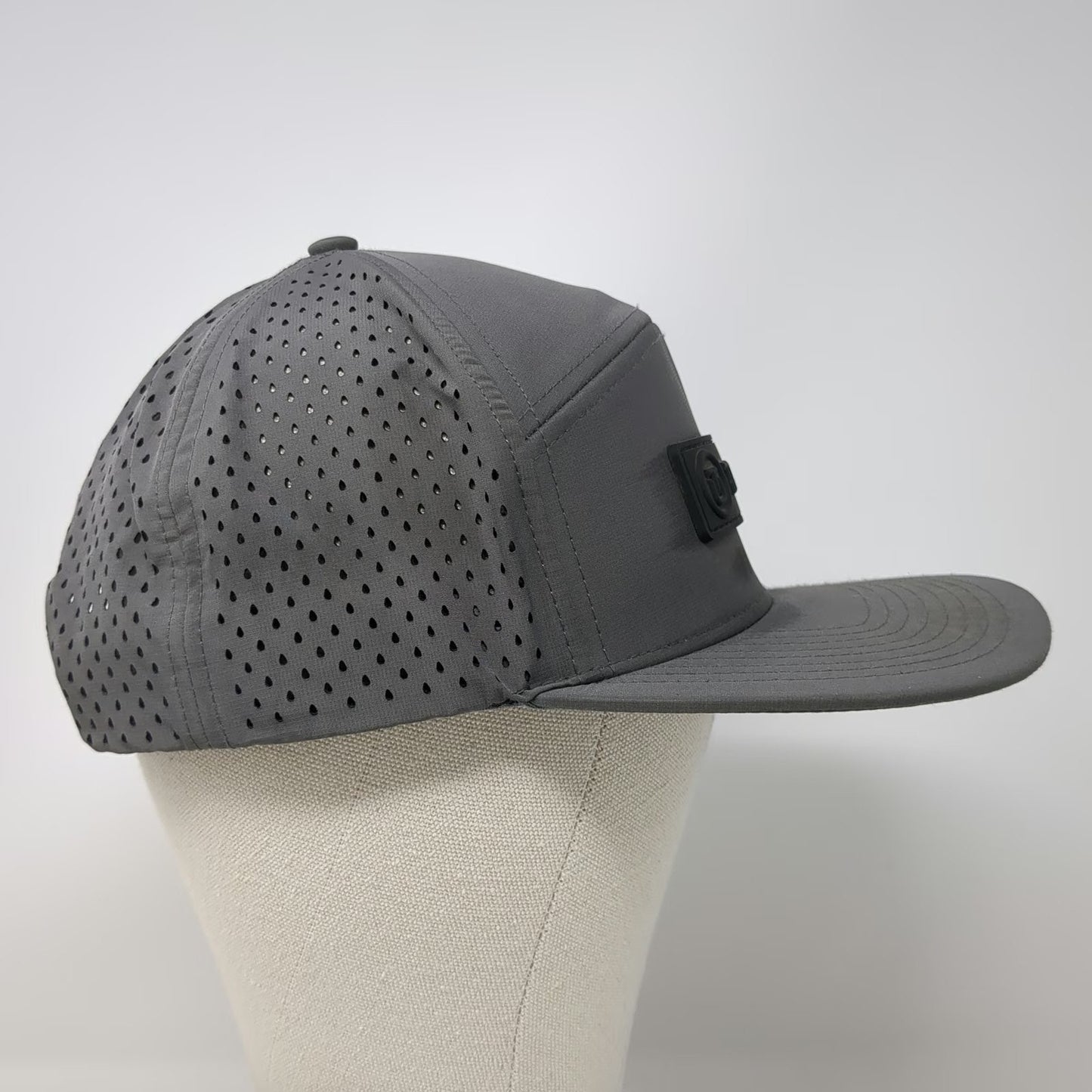 Zapped Gray One Size Trucker Hat Tapani Inc Performance Perforated Snapback