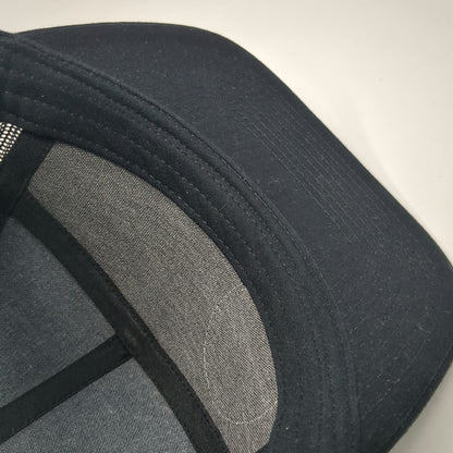 Richardson Trucker Hat Black One Size Flat Bill Mesh Snapback Patch 2024 Hammers