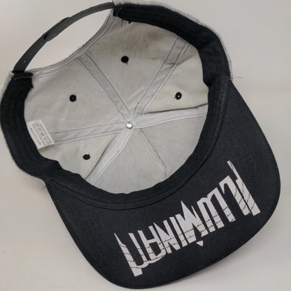 Novus Ordo Seclorum Annuit Coeptis Illuminati Strapback Hat Gray OS Adjustable