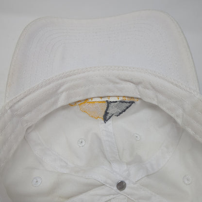 Summit Strapback Baseball Cap White One Size Adjustable 6 Panel Port & Company
