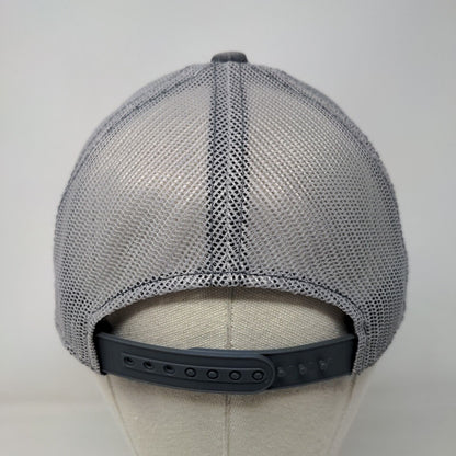 Realtree Xtra Snapback Mesh Back Trucker Hat Gray One Size Adjustable