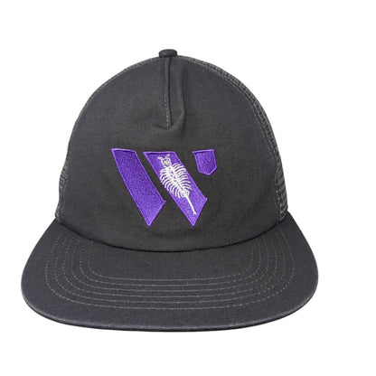 Great Salt Lake Institute Snapback Trucker Hat Gray OSFA Mesh Back