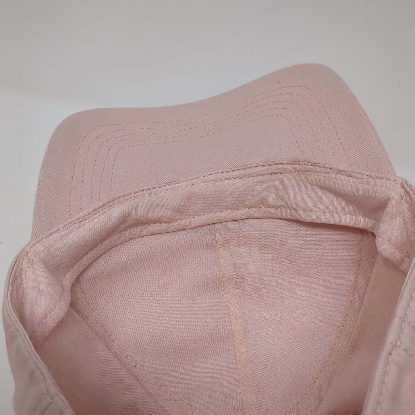 NY Slideback Hat Pink One Size Adjustable Embroidered 6 Panel Divided by H&M