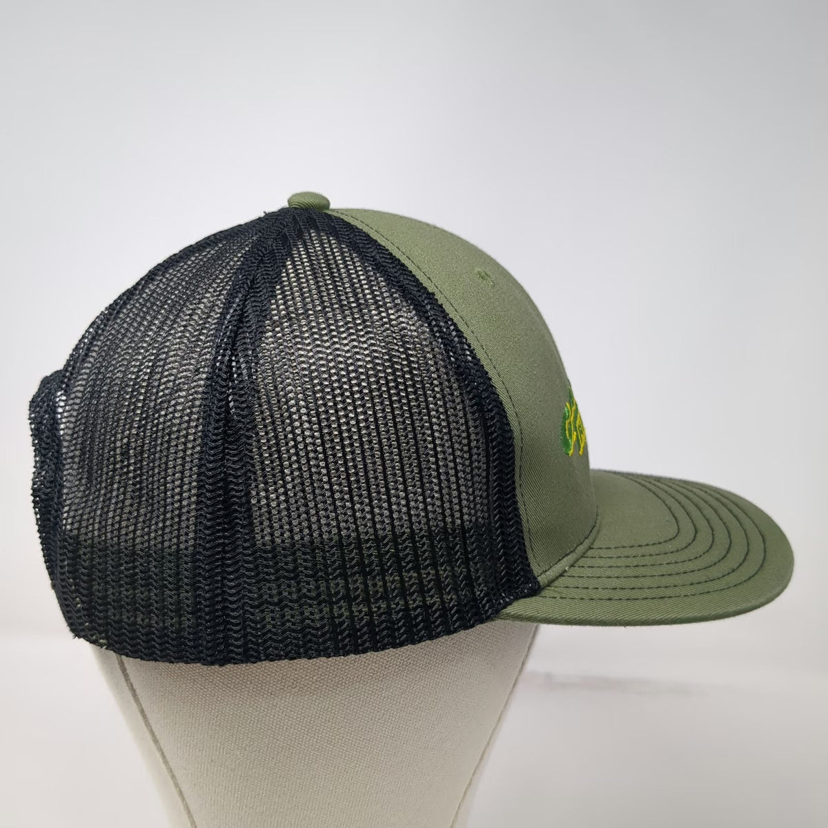 Top of the World Trucker Hat Green One Size John Deere Campbell Tractor Co Mesh