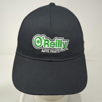 O'Reilly Auto Parts Snapback Black One Size Castrol Logo Shamrock Adjustable Hat