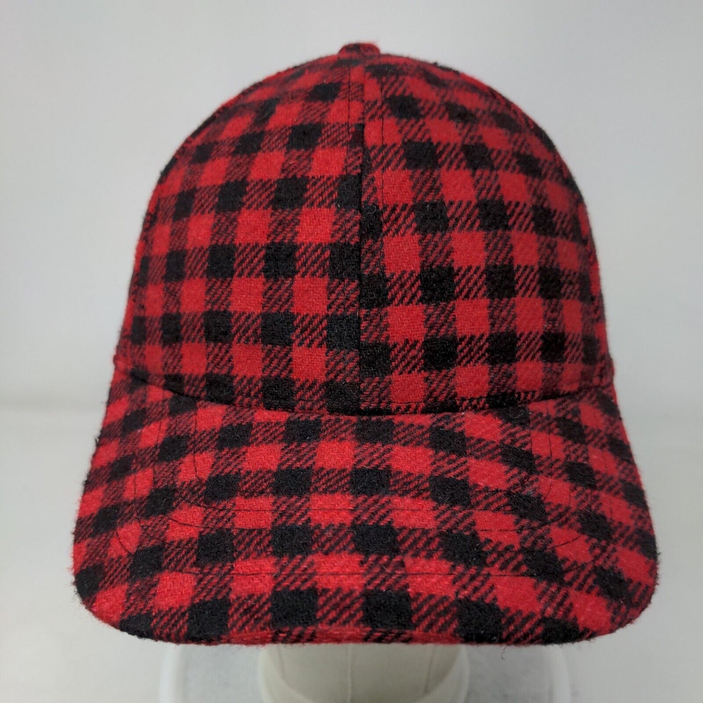 Unbranded Slideback Hat Multicolor OSFM Adjustable Buffalo Check Blank 6 Panel