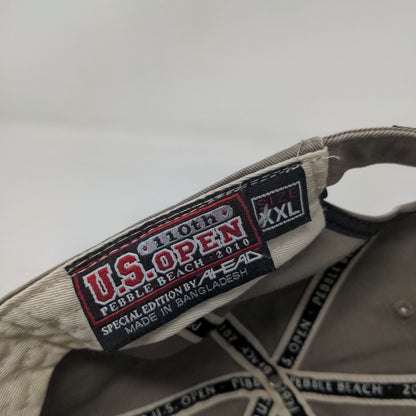 US Open Pebble Beach 2010 Slideback Hat Brown XXL 6 Panel Special Edition Ahead