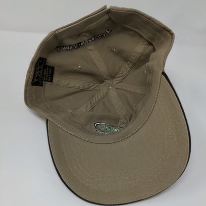Polyon AG Fertilizer Strapback Hat Tan OSFM Embroidered Dpc W/Tags