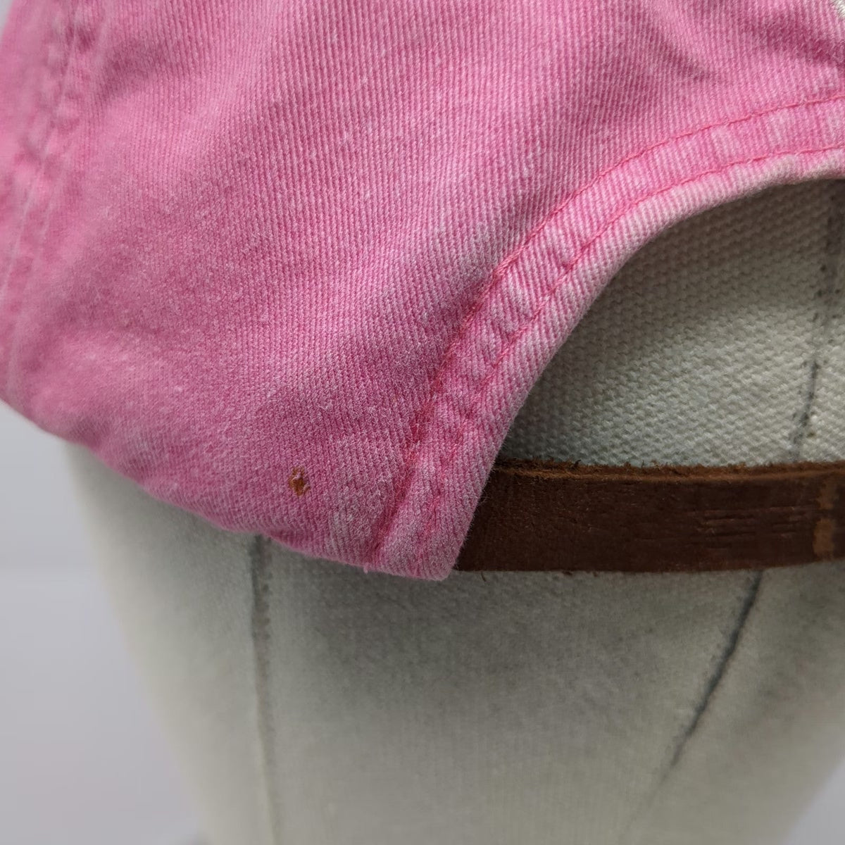 Adams Baseball Cap Pink One Size Mad Lax Lacrosse Breast Cancer Courage Hat