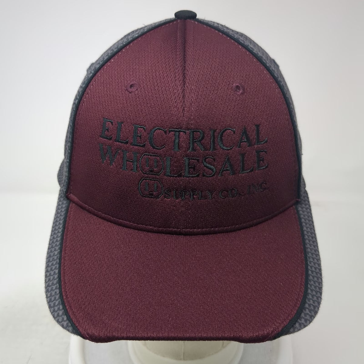 Richardson Baseball Cap Red Gray OSFM Electrical Wholesale Strapback Hat Mesh