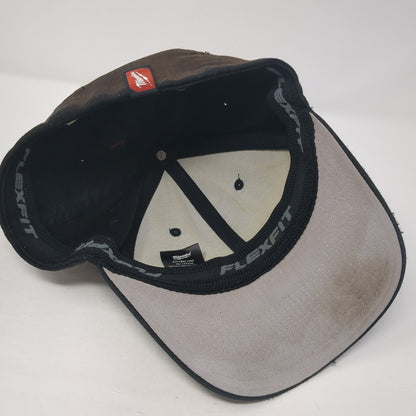 Milwaukee Fitted Hat Black Medium Flexfit Yupoong 6 Panel Outdoor