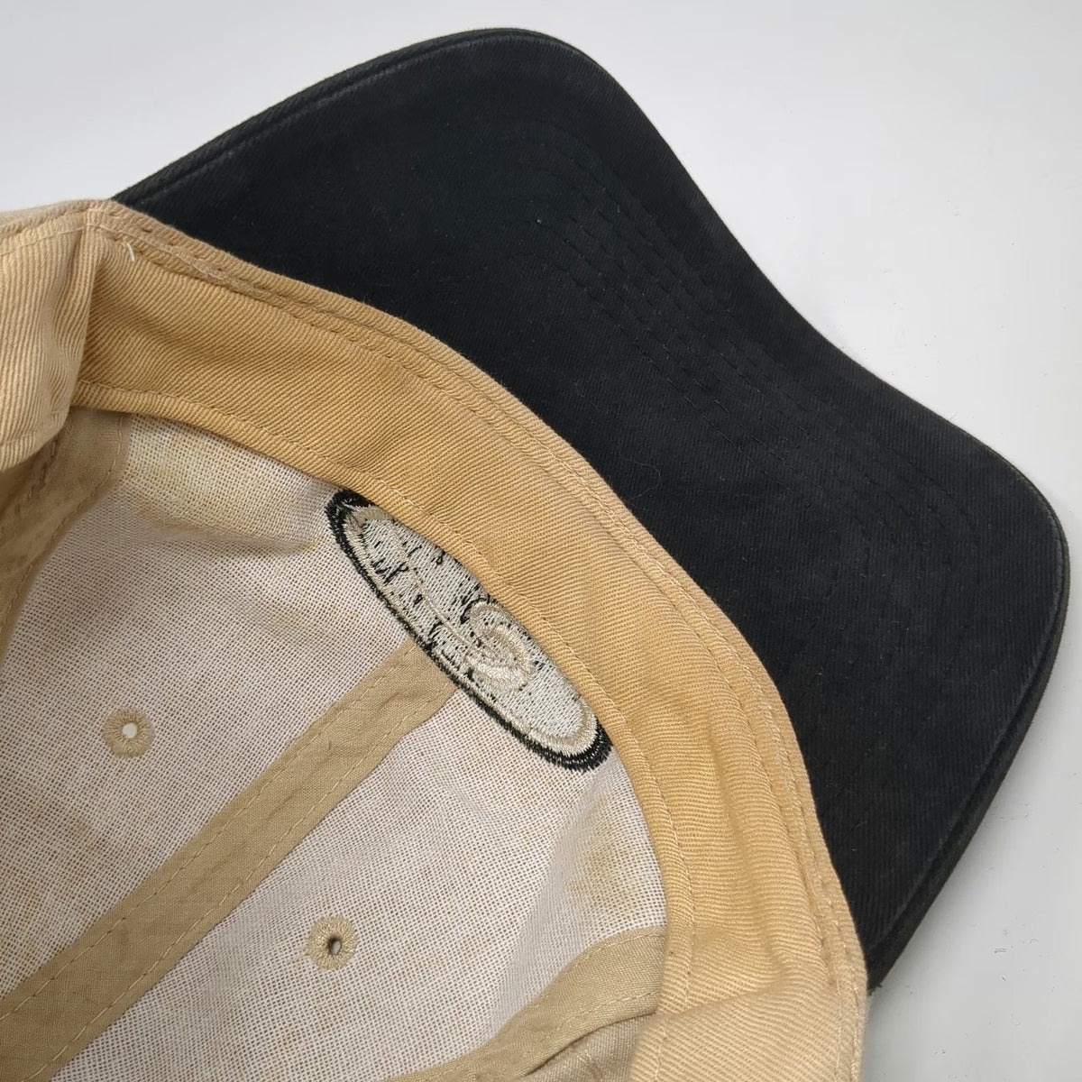 Hawaiian Headwear Baseball Cap Beige One Size ABC Surfwear Hawaii Wave Logo Hat