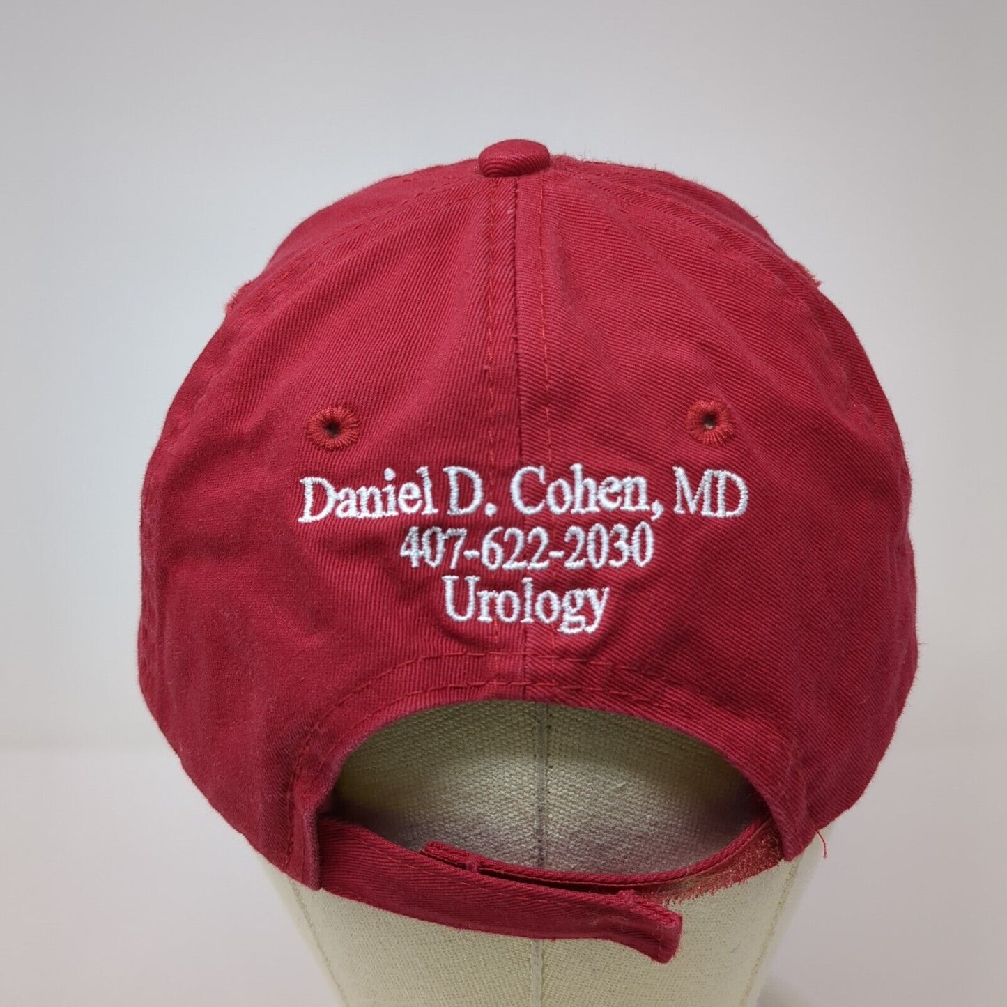 Make Prostates Great Again Strapback Hat Red One Size Adjustable Port & Company