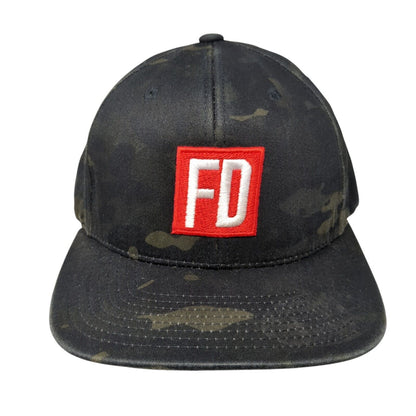 FD Snapback Hat Camouflage One Size Adjustable Embroidered The Classics Yupoong