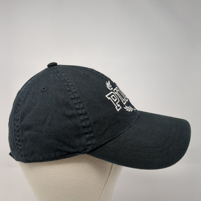 PINK Victoria's Secret Strapback Hat Black One Size Embroidered 6 Panel