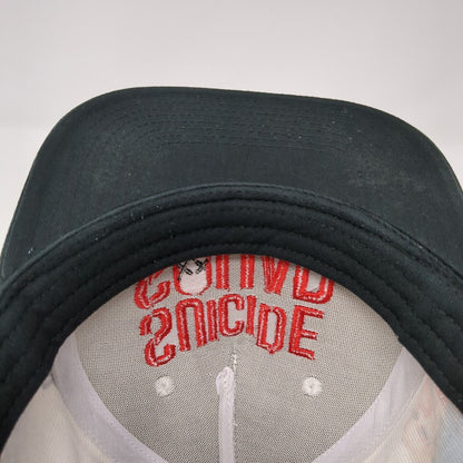 Suicide Squad Snapback Hat Multicolor One Size Adjustable Embroidered 6 Panel