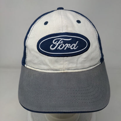 Ford Strapback Hat Multicolor One Size Adjustable Embroidered Vented Holes
