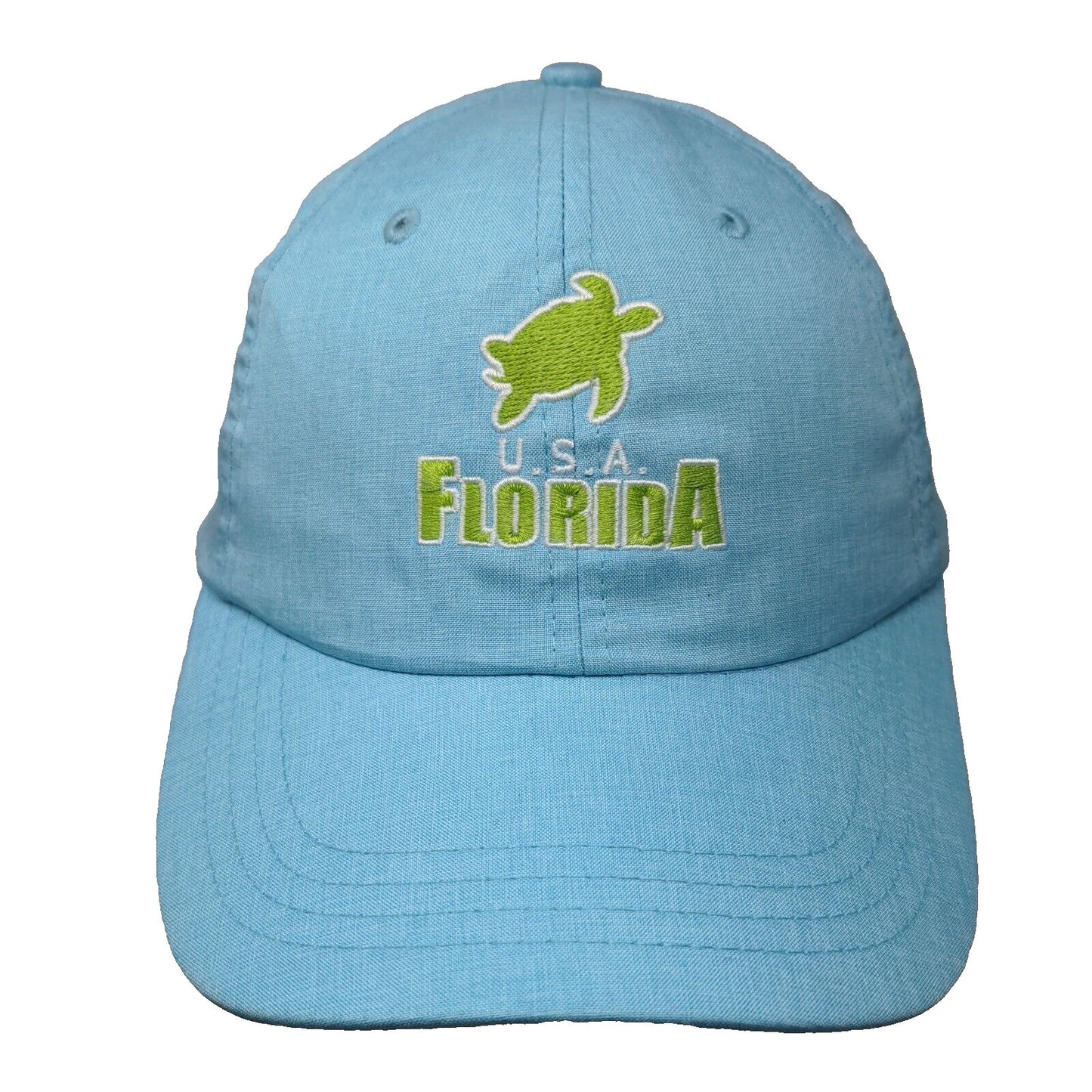 USA Florida Strapback Hat Blue OSFA Adjustable Embroidered Paramount Reserve