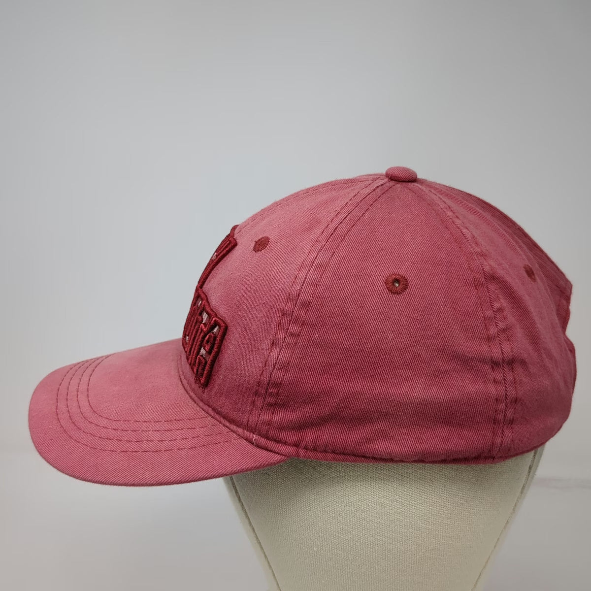 RPG South Dakota Red Baseball Cap One Size Embroidered Strapback Souvenir Hat