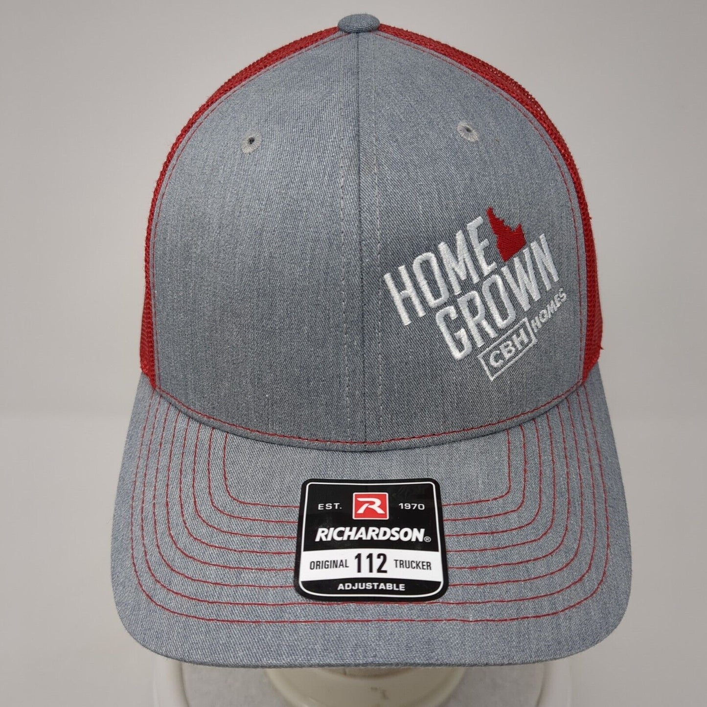Home Grown CBH Homes Snapback Trucker Hat Multi OS Adjustable Mesh Richardson