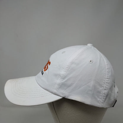 GBS Equipment Rental Strapback Hat White OSFA Embroidered Adjustable