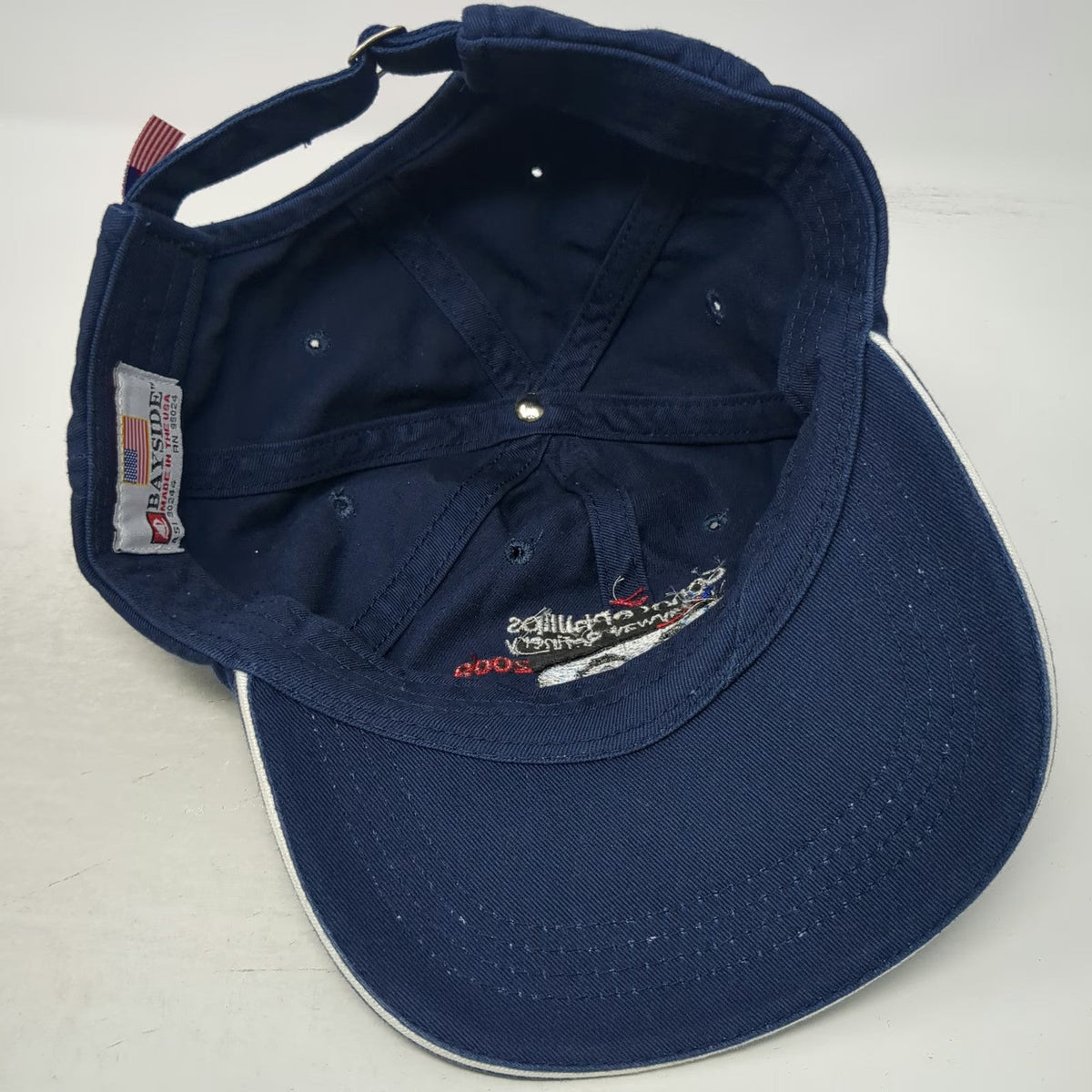Bayside Baseball Cap Blue One Size ConocoPhillips Bayway Refinery Hat USA Made