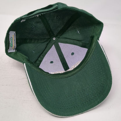 O'Reilly Auto Parts Green Baseball Cap One Size Hat Strapback Sandwich Bill