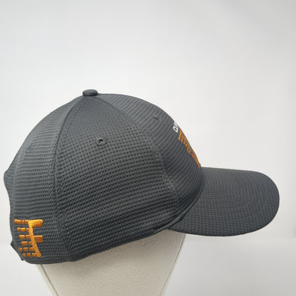 Climate Field View Strapback Baseball Cap Gray One Size Adjustable K-Products