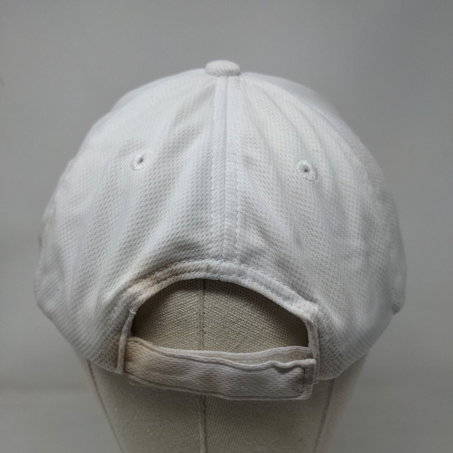 Disney Pink Logo Strapback Hat White Adult Embroidered Adjustable 6 Panel