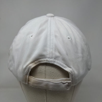 Disney Pink Logo Strapback Hat White Adult Embroidered Adjustable 6 Panel