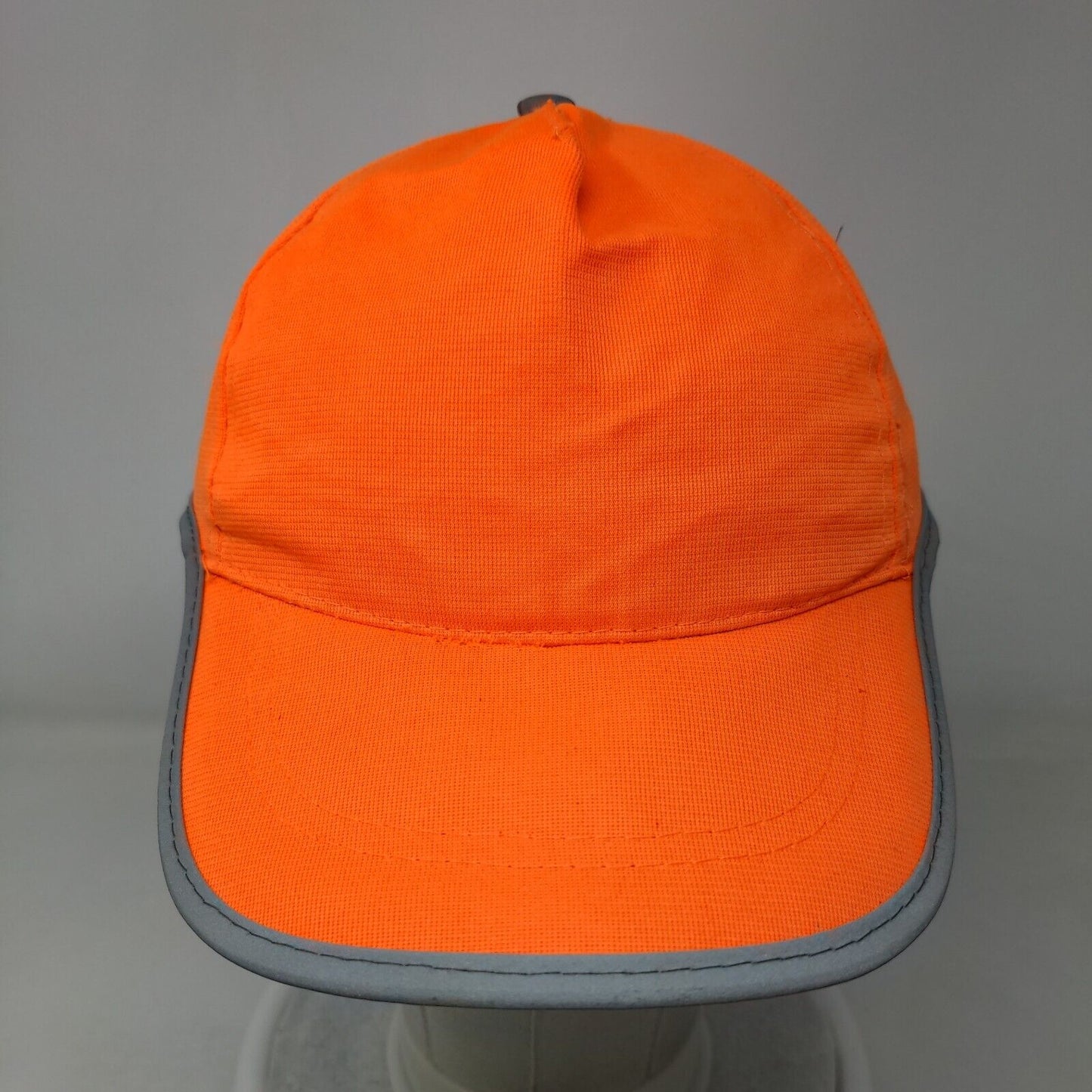 Vic Bay Headwear Strapback Hat Orange One Size Adjustable Solid