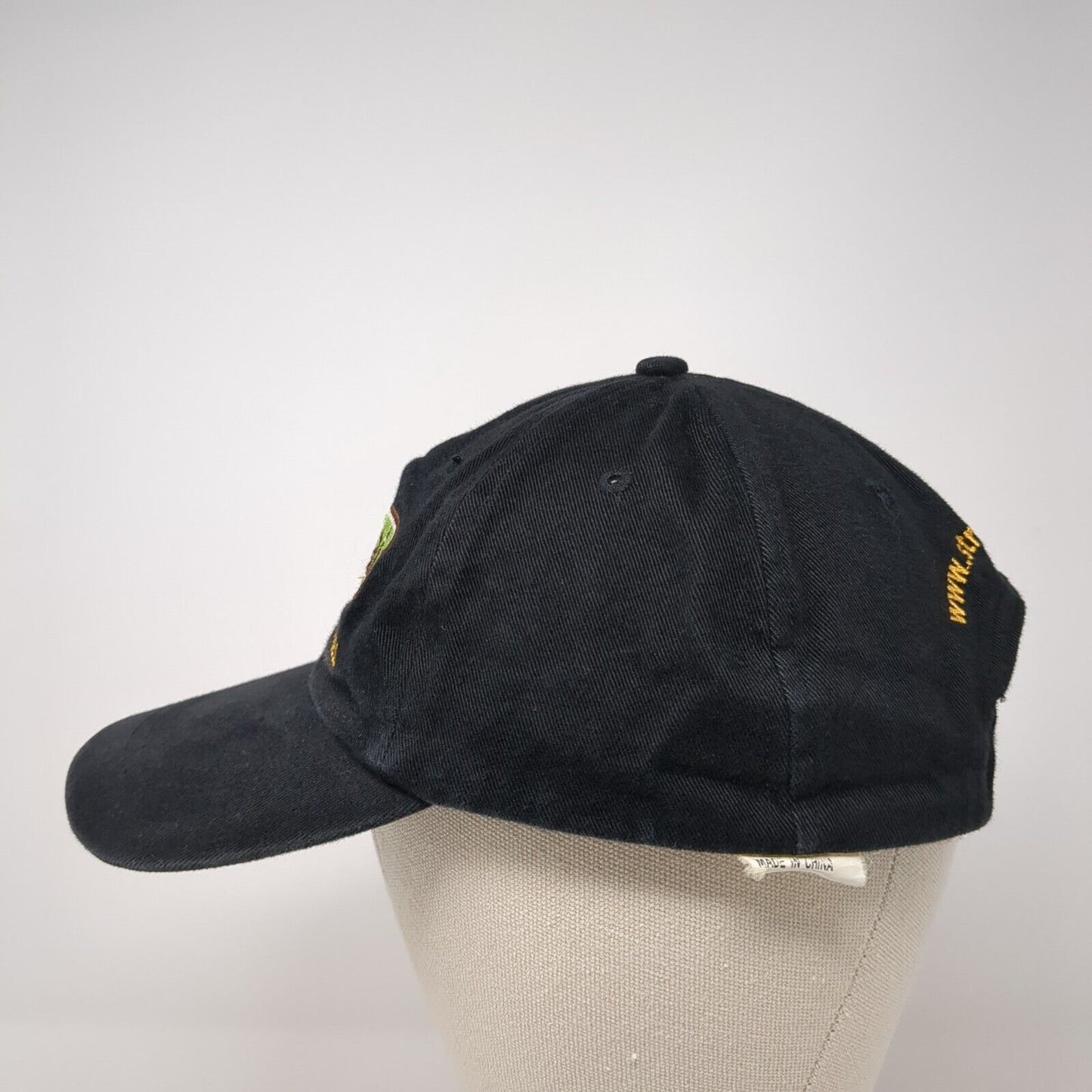 Streetmail Local News Local Voices Slideback Hat Black OS Adjustable Embroidered