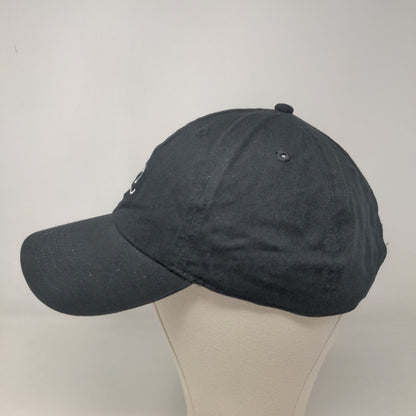 Newhattan Women's Slideback Hat Black OSFA Embroidered Dog Mom Logo Cotton