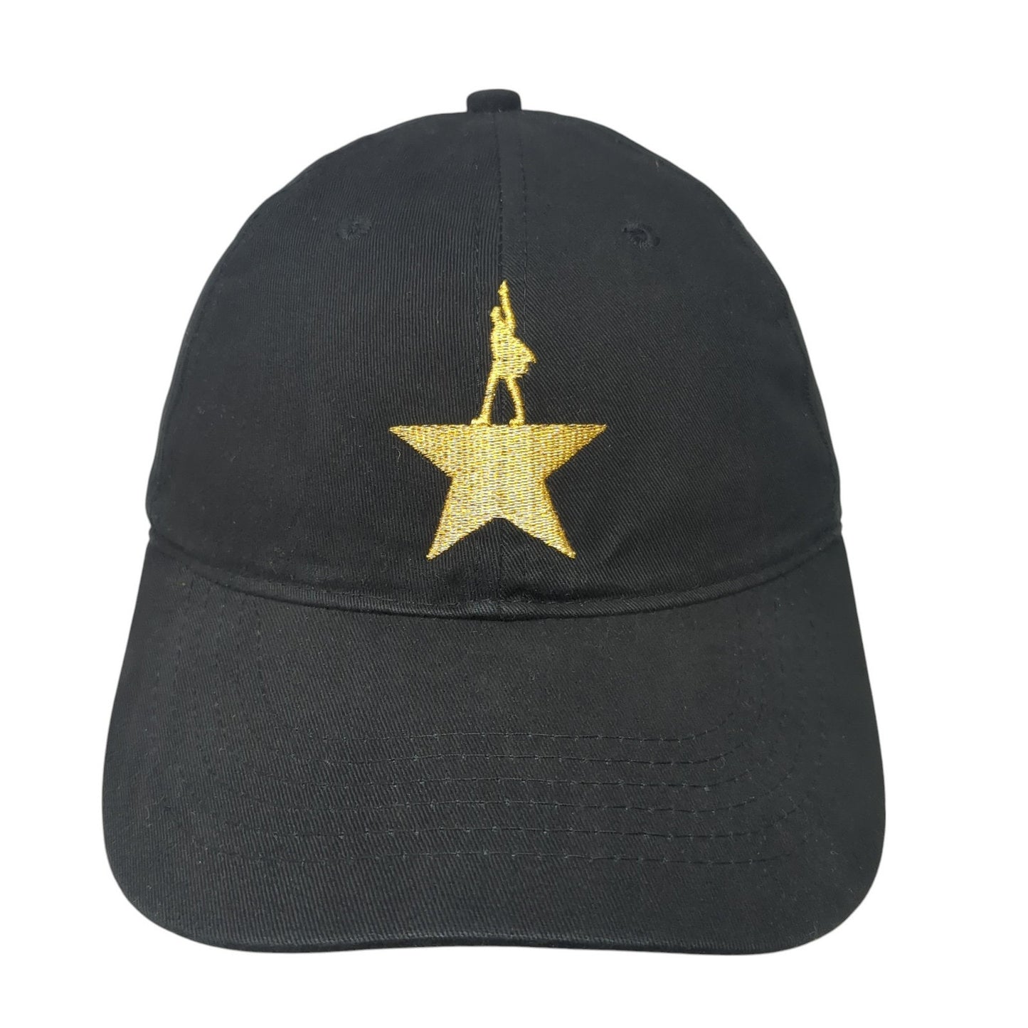 Hamilton An American Musical Slideback Hat Black One Size Adjustable