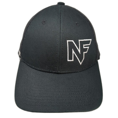 Nightforce Trucker Hat Black One Size Mesh Back Snapback Logo Embroidered Cap
