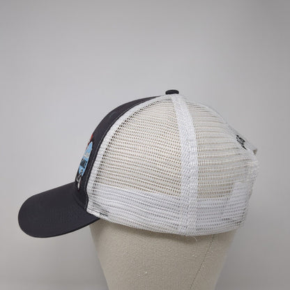 CILF Bar Cykel Scramble Snapback Trucker Hat Gray OS Adjustable Mesh Back