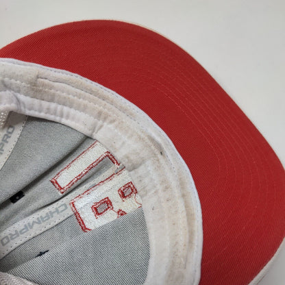 LB Fitted Trucker Hat Small-Medium Multi Embroidered Letters Mesh Back