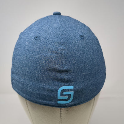 Under Armour Baseball Cap Blue L UA Golf HeatGear Performance Stretch Fit Hat