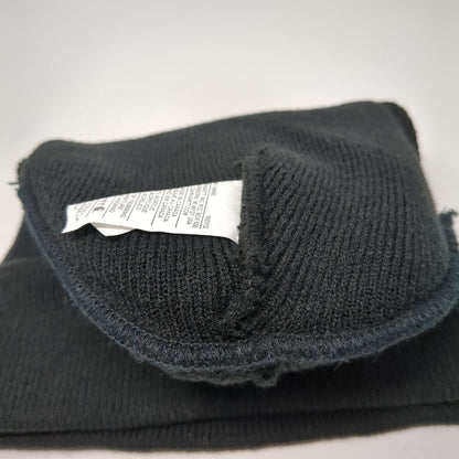Carhartt Patch Knit Beanie Hat Black One Size Solid Stretch Outdoor